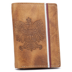 Große Herren Geldbörse aus Nubukleder