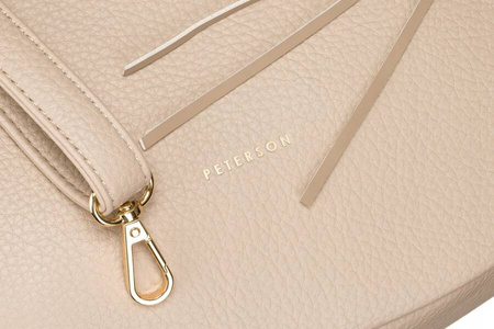 Geräumige Damen Handtasche für die Stadt aus Öko-Leder – Peterson