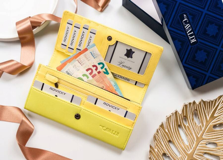 Klassische Damen Geldbörse aus Öko-Leder – 4U Cavaldi