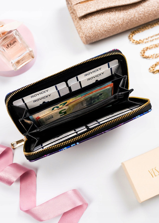 Damen Portemonnaie-Etui aus Öko-Leder