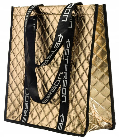 Große Damen Tasche aus Synthetikgewebe – Peterson