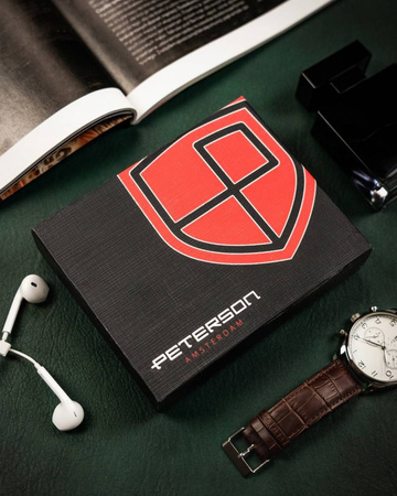 Elegante Herren Geldbörse aus Leder – Peterson