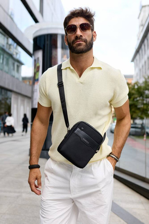 Geräumige, städtische Herren Umhängetasche – Rovicky