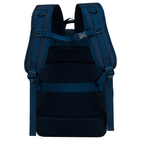 Reise-Rucksack aus Cordura in Marineblau, ausgestattet mit USB-Anschluss - Peterson