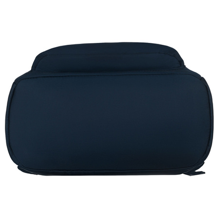 Zweifach unterteiltes, marineblaues Damen-Rucksack aus Polyester - Peterson