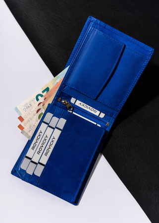 Große Herren Geldbörse aus echtem Leder – Always Wild