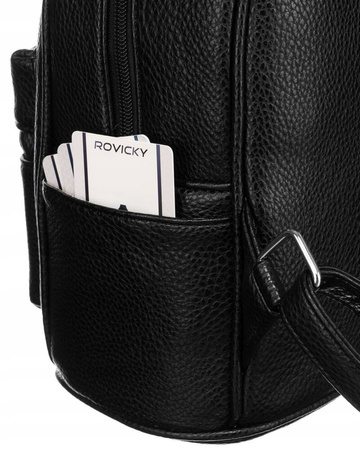 Kleiner Damen Rucksack aus Öko-Leder – Rovicky