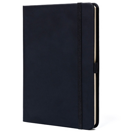 Peterson Schwarzes Notizbuch im B6-Format mit gepunkteten Seiten