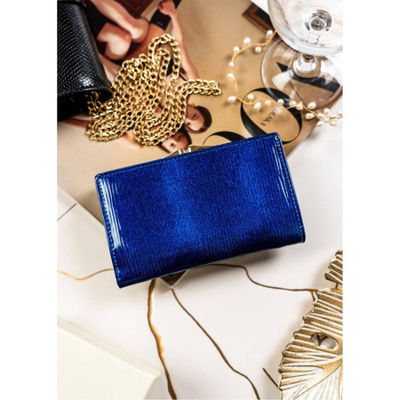 Damen Kartenetui in Blau – Peterson