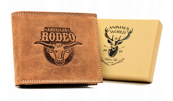 Große Herren Geldbörse aus Leder – Always Wild