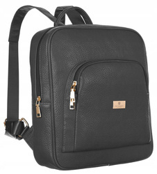 Geräumiger Damen Rucksack aus Öko-Leder – Peterson