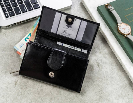 Große Damen Geldbörse aus Leder mit RFID Schutz – 4U Cavaldi