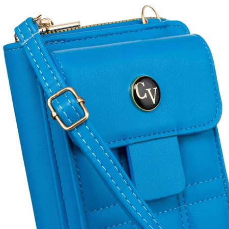 Mini Damen Umhängetasche 2in1 mit Geldbörsenfunktion und abnehmbarem Riemen – 4U Cavaldi