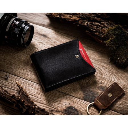 Herren Geldbörse aus Leder mit RFID-Schutz – Peterson