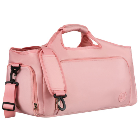 Peterson Wochenend-Reisetasche aus Polyester in Rosa mit Reißverschluss