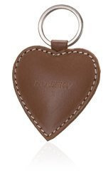 Schlüsselanhänger aus Leder in Herzform – Rovicky