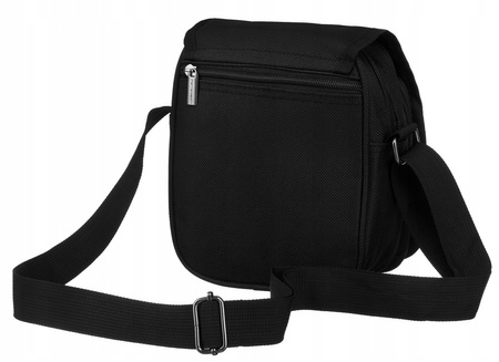 Herren Umhängetasche mit Klappe aus Polyester – Peterson