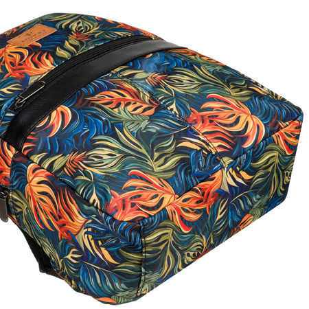 Gemusterter Damen City Rucksack mit verstellbaren Schultergurten – Rovicky