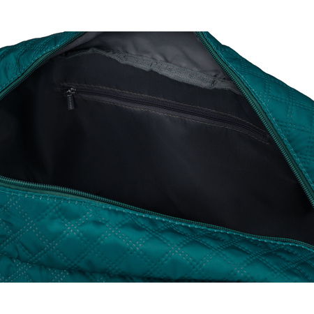 Grüne Trainings-Tasche aus Polyester, zweifach unterteilt - Peterson