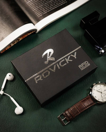 Pionier Herren Geldbörse aus Echtleder – Rovicky