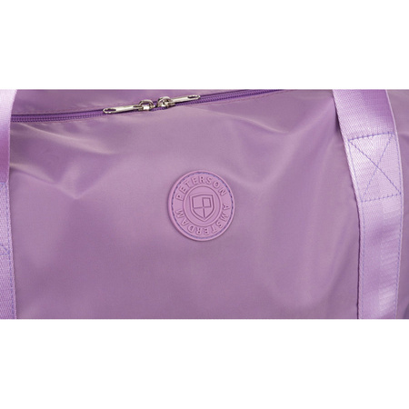 Reisetasche mit elastischem Reißverschlussfach – Peterson