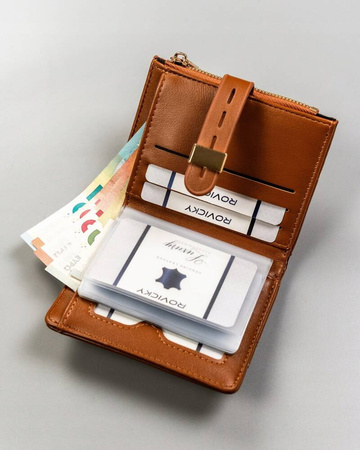 Damen Geldbörse aus Öko-Leder mit Kartenfächereinsatz – 4U Cavaldi