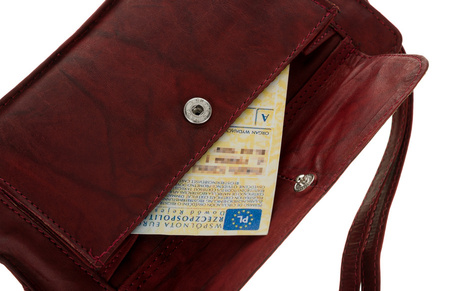 Herren Ledertasche mit Handschlaufe – Echtleder