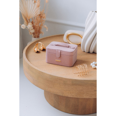 Rosa Schmuckschatulle mit Magnetverschluss – Peterson
