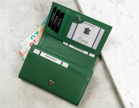 Große Damen Geldbörse aus echtem Leder – 4U Cavaldi