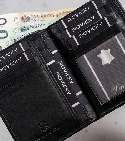 Herren Geldbörse aus Leder in mittlerer Größe – Ronaldo