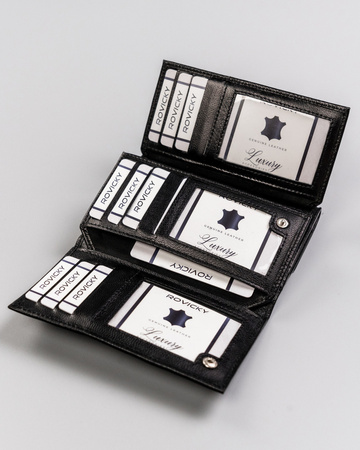 Elegante Damen Geldbörse aus Echtleder – Rovicky