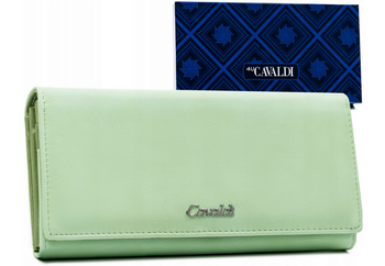 Große Damen Geldbörse Querformat aus Öko-Leder – 4U Cavaldi