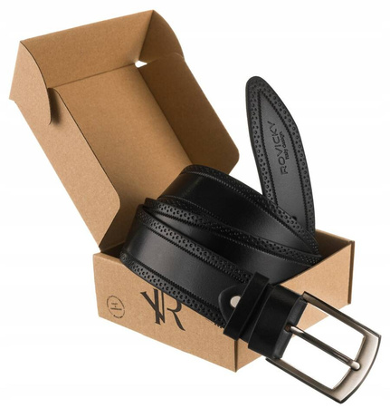 Breiter Herren Ledergürtel – Rovicky