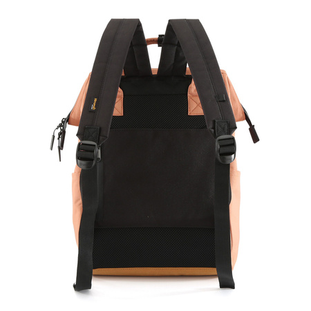 Sportlicher Damen Rucksack aus wasserdichtem Stoff in Pfirsichfarbe – Himawari