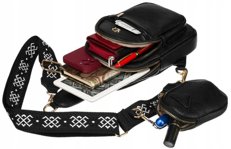 Damen Gürteltasche mit zusätzlicher Geldbörse – Rovicky