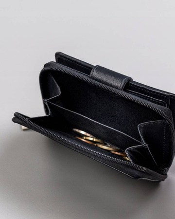 Damen Geldbörse aus Leder mit RFID Protect – Rovicky