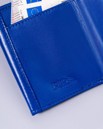 Kleine Damen Geldbörse aus Leder mit Druckknopf – Peterson