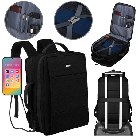 Business Rucksack aus Polyester – Peterson