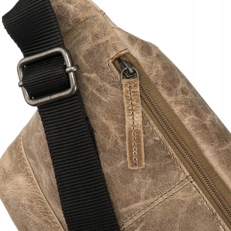 Herren Umhängetasche aus Echtleder – Peterson