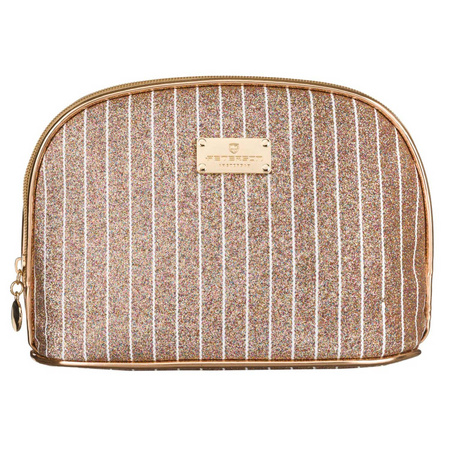 Kosmetiktasche für Make-up in Roségold – Peterson