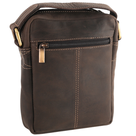 Herren Ledertasche mit langem Schulterriemen – Always Wild