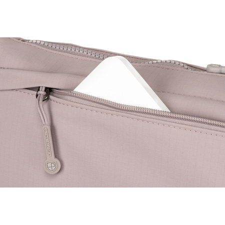 Damen Gürteltasche aus Polyester in Lila mit Fronttasche – Peterson