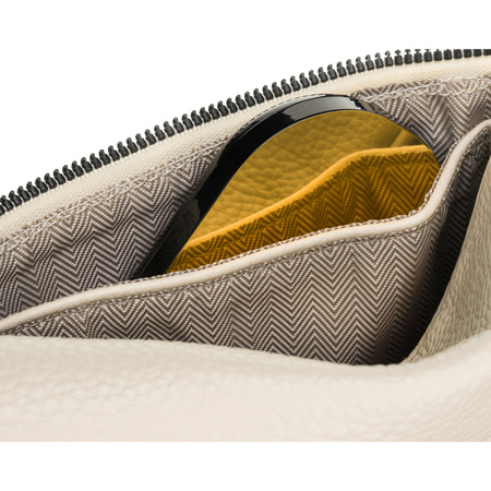 Damen-Gürteltasche aus Öko-Leder in hellem Beigeton – Peterson