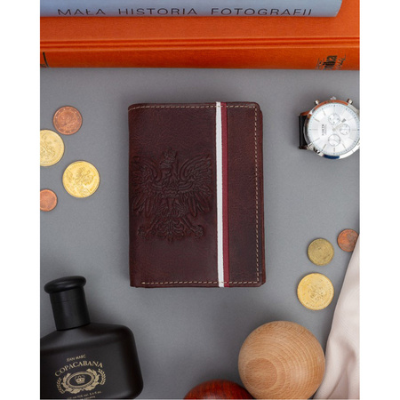 Große Herren Geldbörse aus Nubukleder