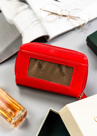 Große, horizontale Damen Geldbörse aus Öko-Leder – 4U Cavaldi