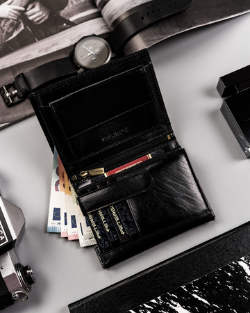 Herren Geldbörse aus Leder für Karten – Peterson