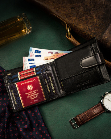 Große Herren Geldbörse mit RFID Protect – Peterson