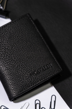 Kompakte, vertikale Herren Geldbörse aus Öko-Leder – 4U Cavaldi