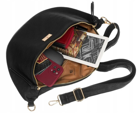 Große Damen Bauchtasche aus Öko-Leder – Peterson