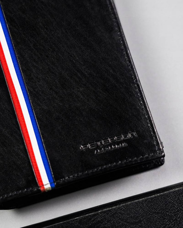 Große Herren Geldbörse aus Leder ohne Verschluss – Peterson